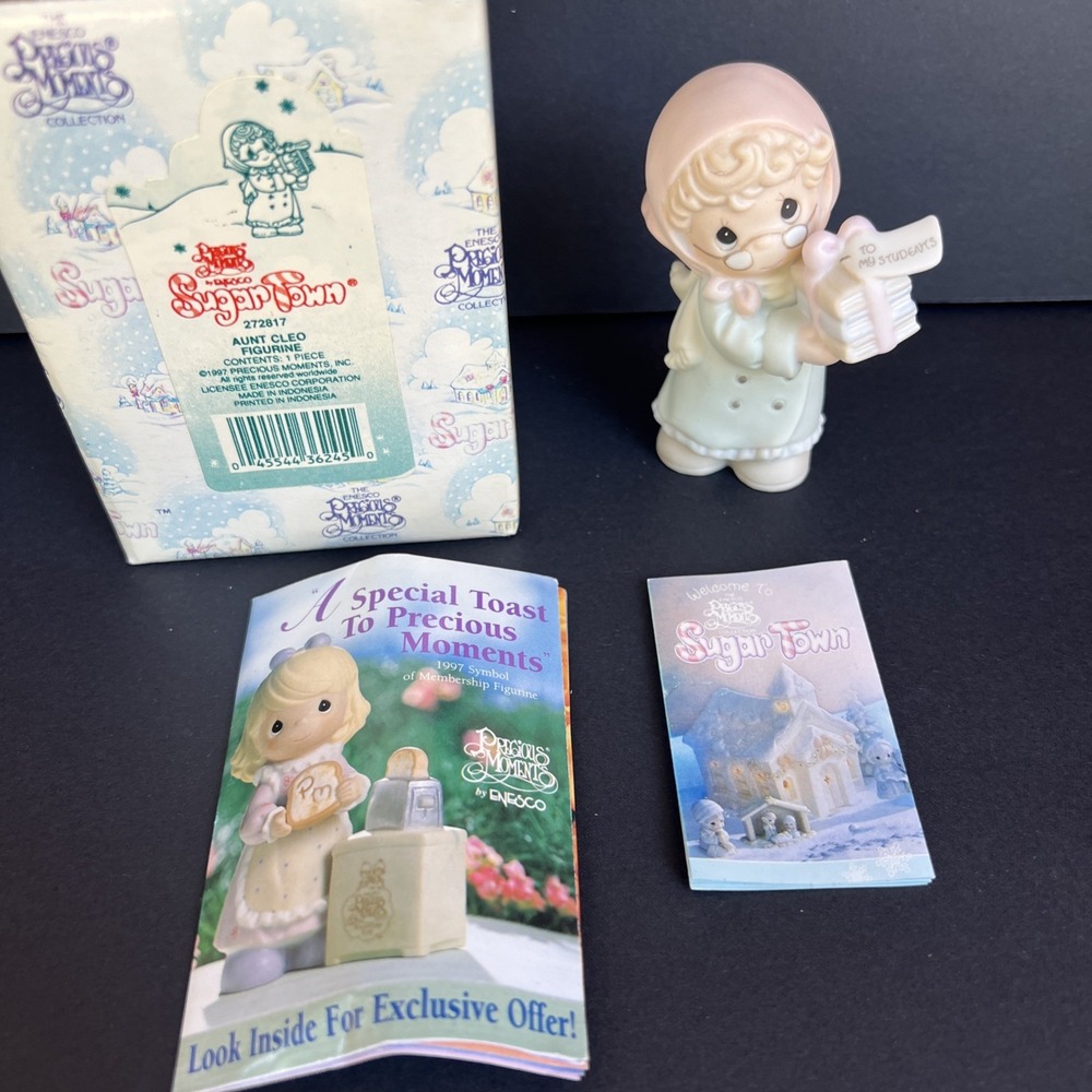 1997 Precious Moments Sugar Town Aunt Cleo 272817 NOS Original Box NEW